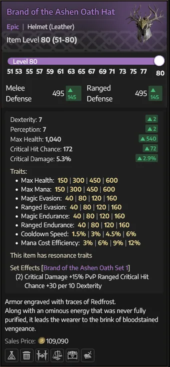 Brand of the Ashen Oath Hat — Elmo