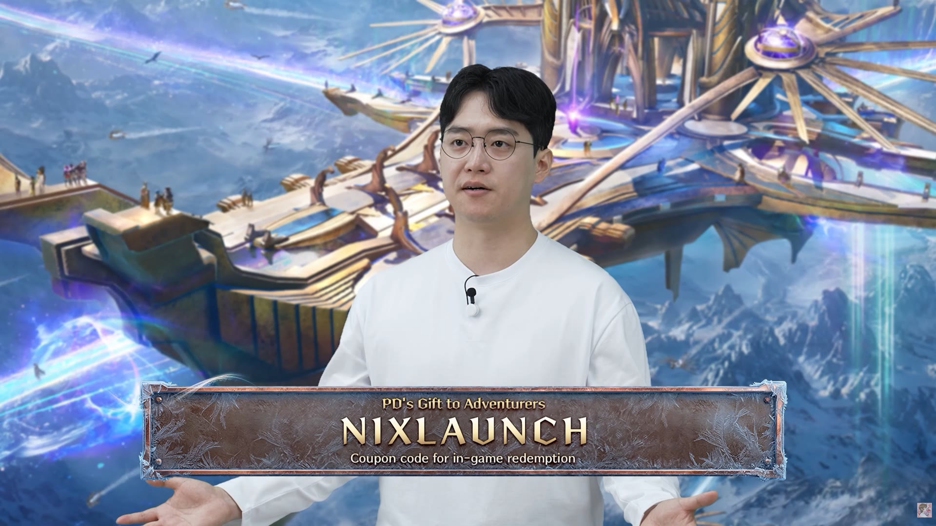 PD's Gift to Adventurers — código NIXLAUNCH para resgate no jogo. Nos vemos em Nix, em 25 de junho.