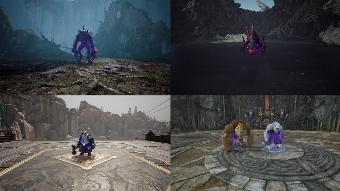 Os Field Bosses de Toland radiantizados e elevados ao nível 60.